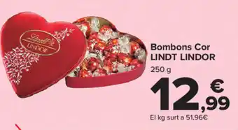 Carrefour Bombons Cor Lindt Lindor oferta