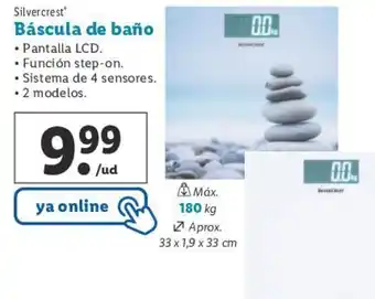 Lidl Báscala De Baño oferta