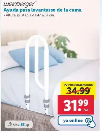 Lidl Ayuda Para Levantarse De La Cama oferta