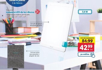 Lidl Lámpara LED De Luz Diurna oferta