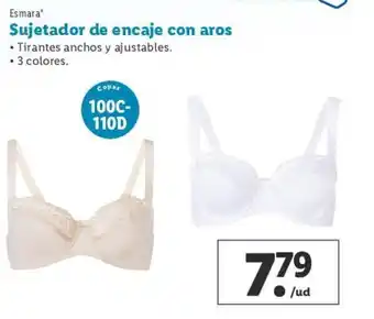 Lidl Sujetador de Encaje Con Aros oferta