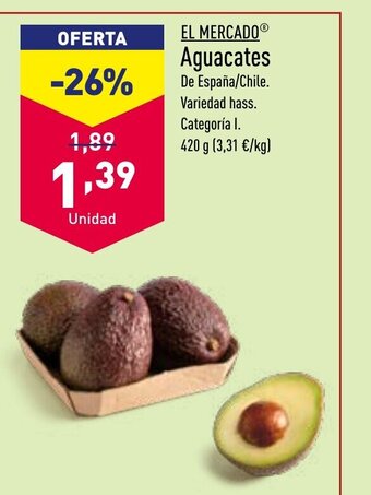 ALDI Aguacates oferta