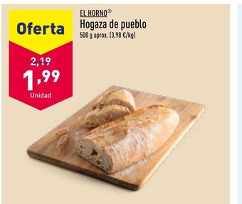 ALDI Hogaza De Pueblo oferta