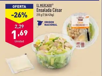 ALDI Ensalada César oferta