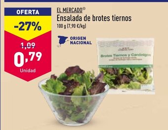 ALDI Ensalada de Brotes Tiernos oferta