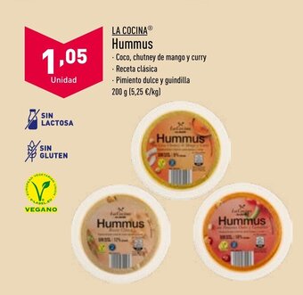 ALDI Hummus oferta
