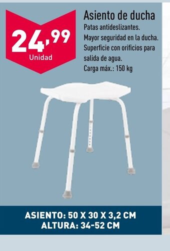 ALDI Asiento de Ducha oferta