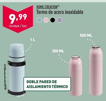 ALDI Termo de Acero Inoxidable oferta