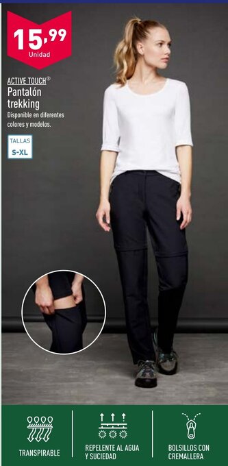ALDI Pantalón Trekking oferta