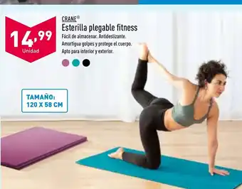 ALDI Esterilla Plegable Fitness oferta