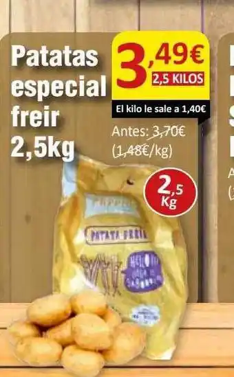 SPAR Patatas especial freir oferta