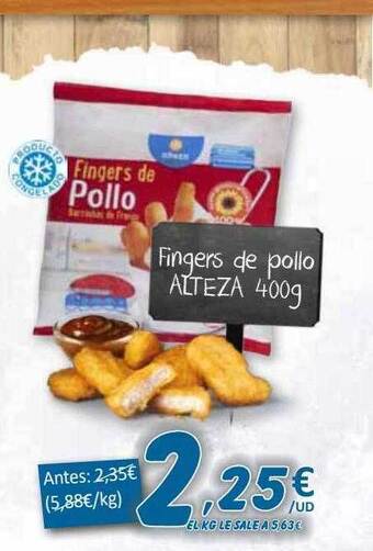 SPAR Fingers de pollo alteza oferta