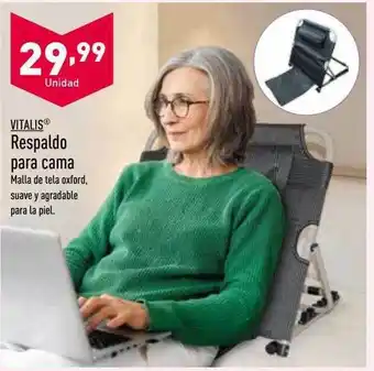 ALDI Vitalis respaldo para cama oferta