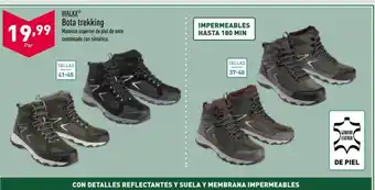 ALDI Walkx bota trekking oferta