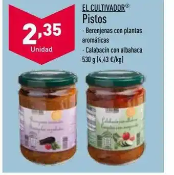 ALDI El cultivador pistos oferta