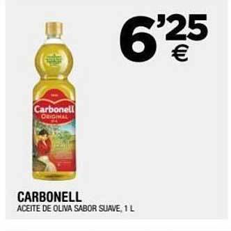BM Supermercados Carbonell aceite de oliva sabor suave oferta
