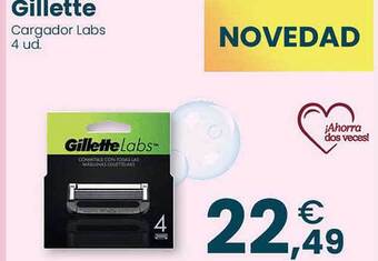 Clarel Gillette cargador labs 4 oferta