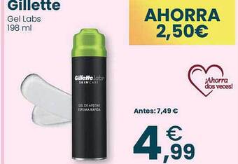 Clarel Gillette gel labs oferta