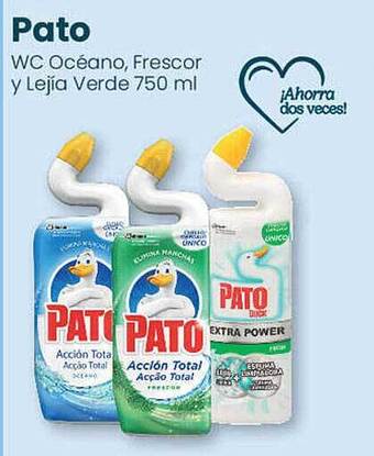 Clarel Pato wc océano frescor y lejía verde oferta