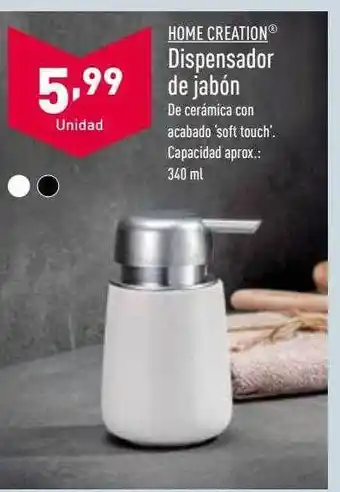 ALDI Home creation dispensador de jabón oferta