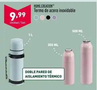 ALDI Home creation termo de acero inoxidable oferta