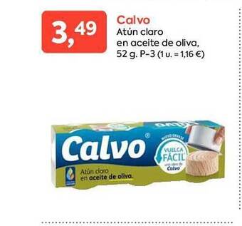 Suma Supermercados Calvo atún claro en aceite de oliva oferta