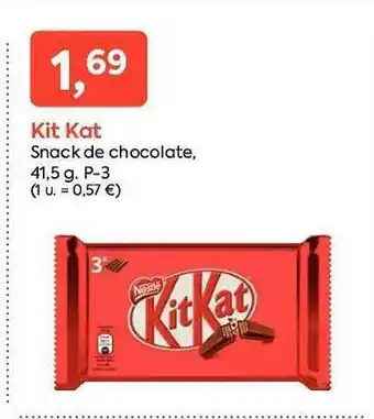 Suma Supermercados Kit kat snack de chocolate oferta