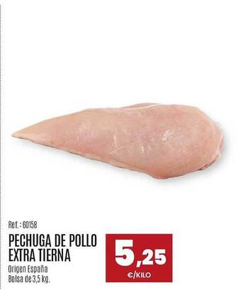 Makro Pechuga de pollo extra tierna oferta