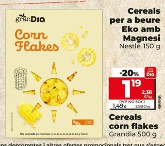Dia Cereales Corn Flakes oferta