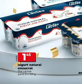Dia Logurt Natural Ensucrat oferta