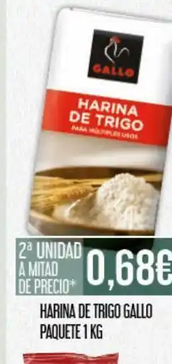 Claudio Harina de trigo gallo oferta