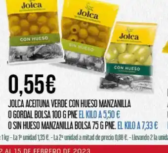 Claudio Aceitunas jolca oferta