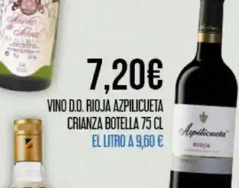 Claudio Vino crianza azpilicueta oferta