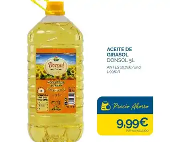 Cash Ecofamilia Aceite de Girasol oferta