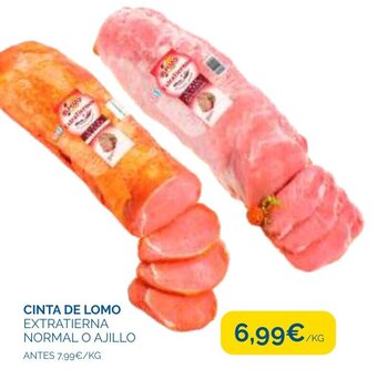 Supermercados La Despensa Cinta de Lomo oferta