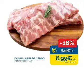 Supermercados La Despensa Costillares de Cerdo oferta