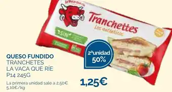 Supermercados La Despensa Queso Fundido oferta