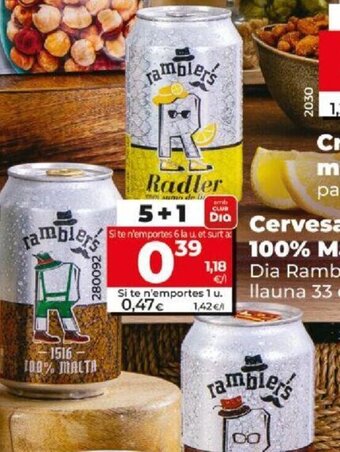 Dia Cervesa 100% Malta oferta