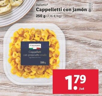 Lidl Pasta italiamo oferta