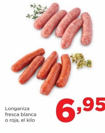 Alimerka Longaniza Fresca Blanca o Roja oferta