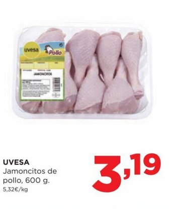 Alimerka Uvesa Jamoncitos de Pollo, 600 g oferta