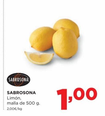 Alimerka Sabrosona Limón, malla 500 g oferta