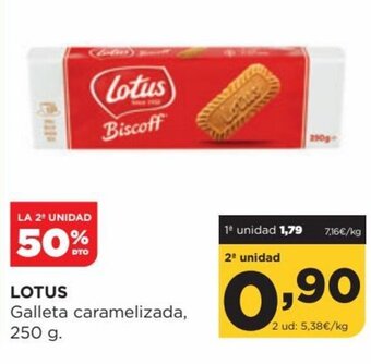 Alimerka Lotus Galleta Caramelizada 250 g oferta
