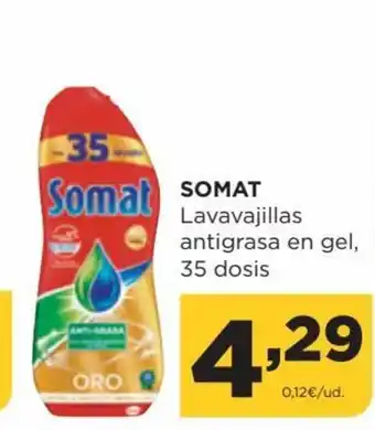 Alimerka Somat Lavavajillas Antigrasa en Gel 35 Dosis oferta