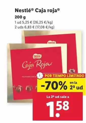 Lidl Bombones nestlé oferta