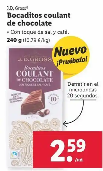 Lidl Bocaditos j. d. gross oferta