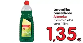 Alimerka Alimerka Lavavajillas concentrado Clásico o aloe vera, 1l oferta