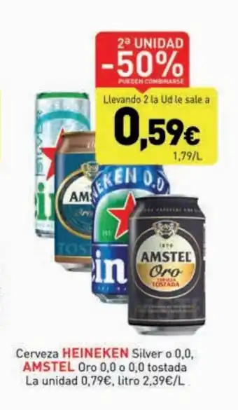 Hiperber Cerveza heineken silver oferta