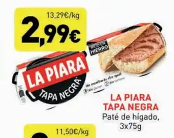 Hiperber La piara tapa negra oferta