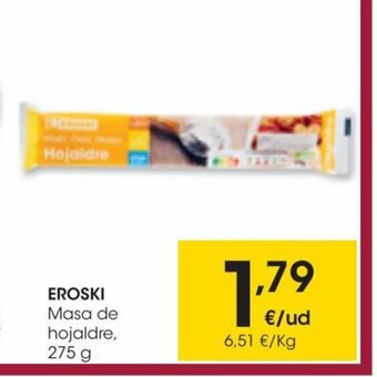 Eroski Eroski Masa De Hojaldre 275 g. oferta